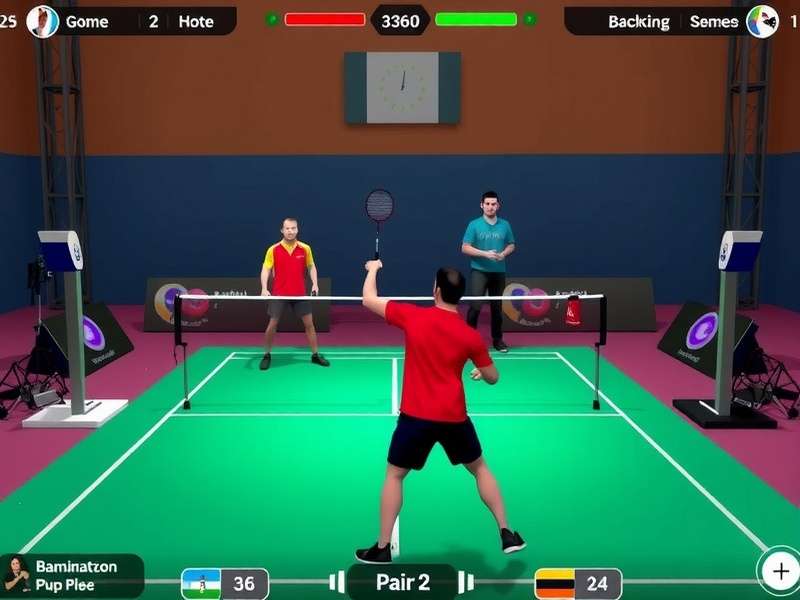 Badminton Duel India Gameplay